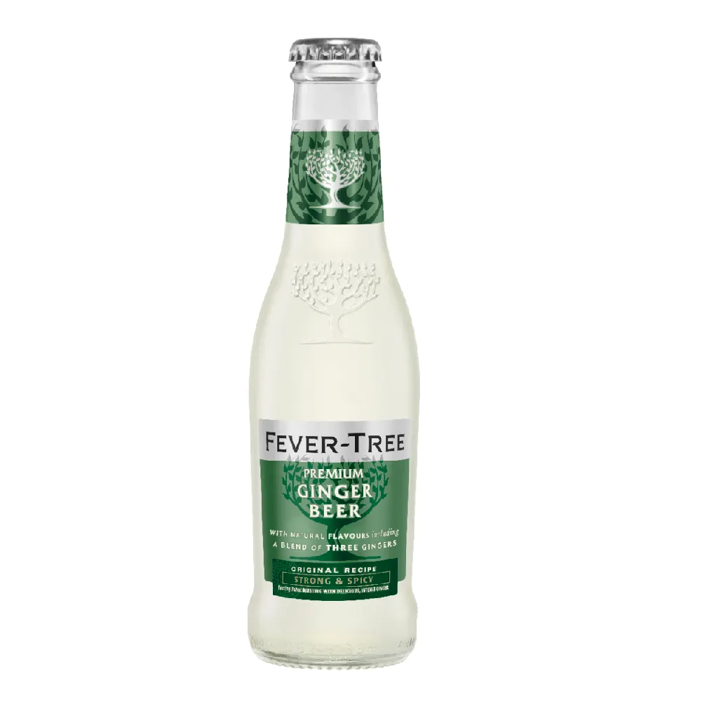 12x Fever-Tree Premium Ginger Beer Strong & Spicy 200ml - SONDERANGEBOT