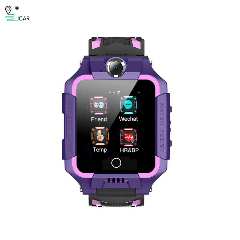 4G Smart GPS Positioning Video Call 360° Rotation Kids Phone Watch With Body Temperature