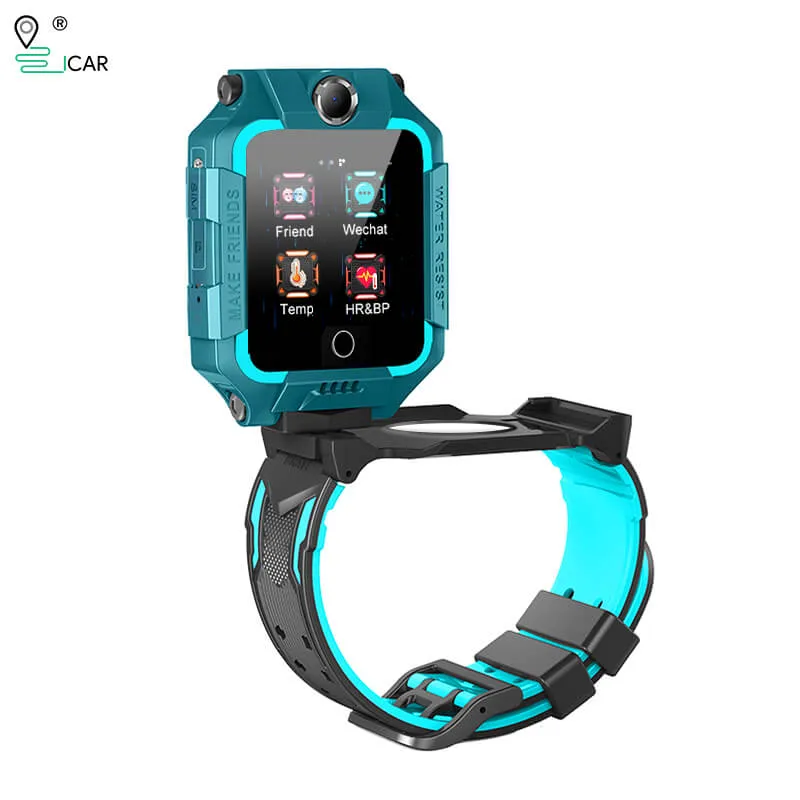 4G Smart GPS Positioning Video Call 360° Rotation Kids Phone Watch With Body Temperature