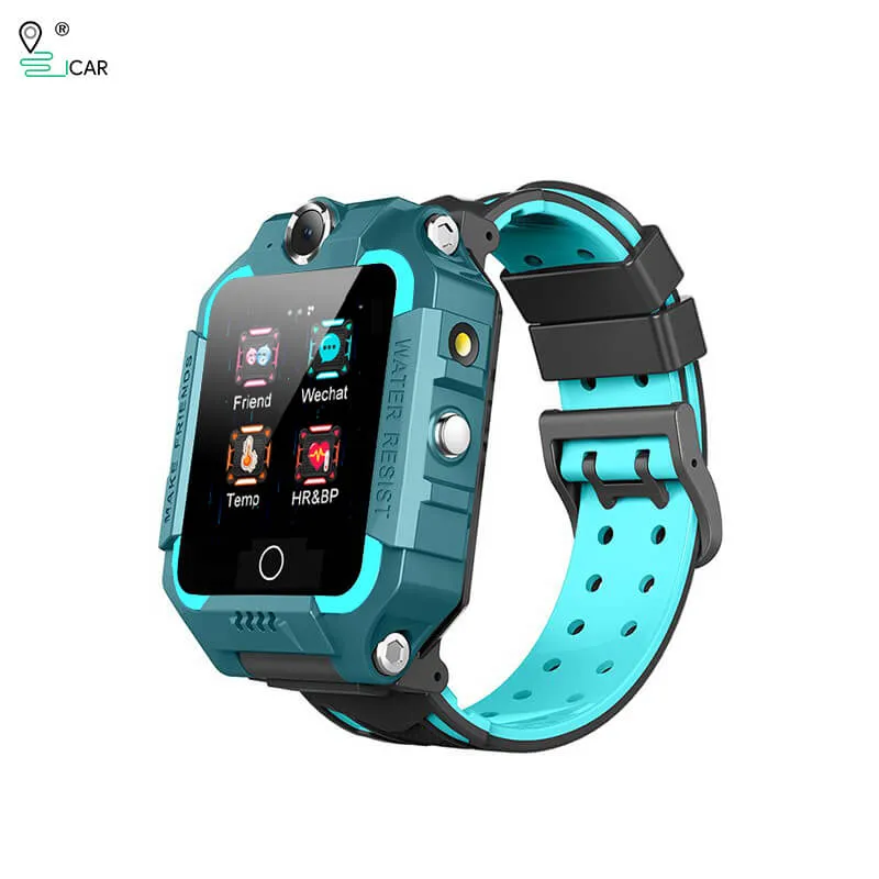4G Smart GPS Positioning Video Call 360° Rotation Kids Phone Watch With Body Temperature