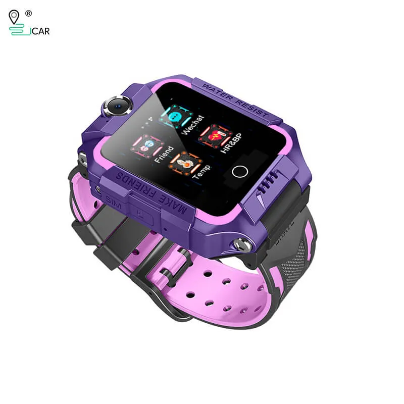 4G Smart GPS Positioning Video Call 360° Rotation Kids Phone Watch With Body Temperature