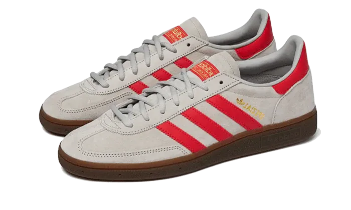 Adidas Handball Spezial Grey Hi-Res Red