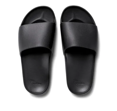 Archies Arch Support Slides - Black