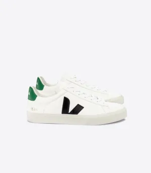 Campo Chromefree Leather White Black Emeraude