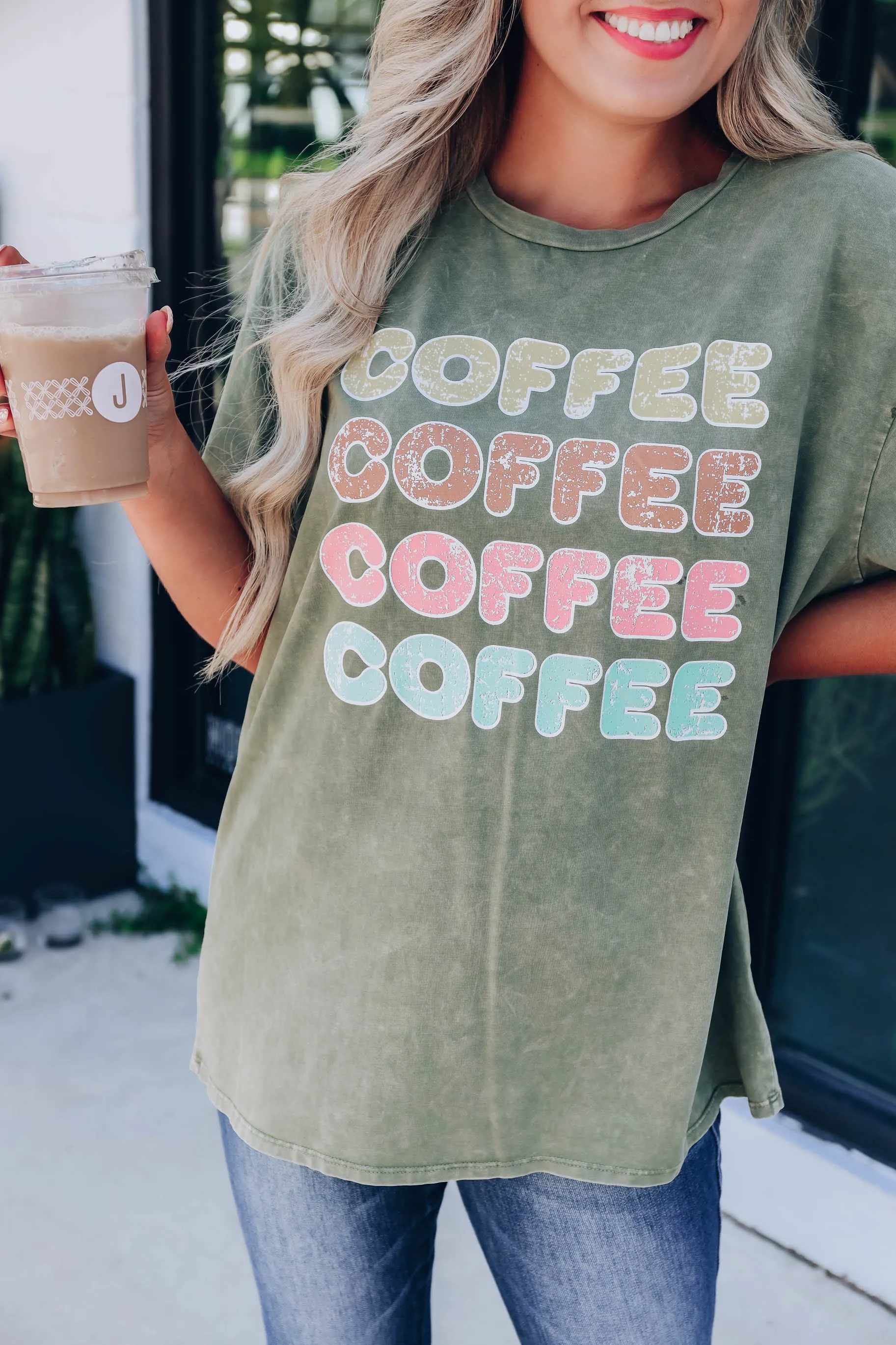 Coffee Coffee Coffee Graphic Tee