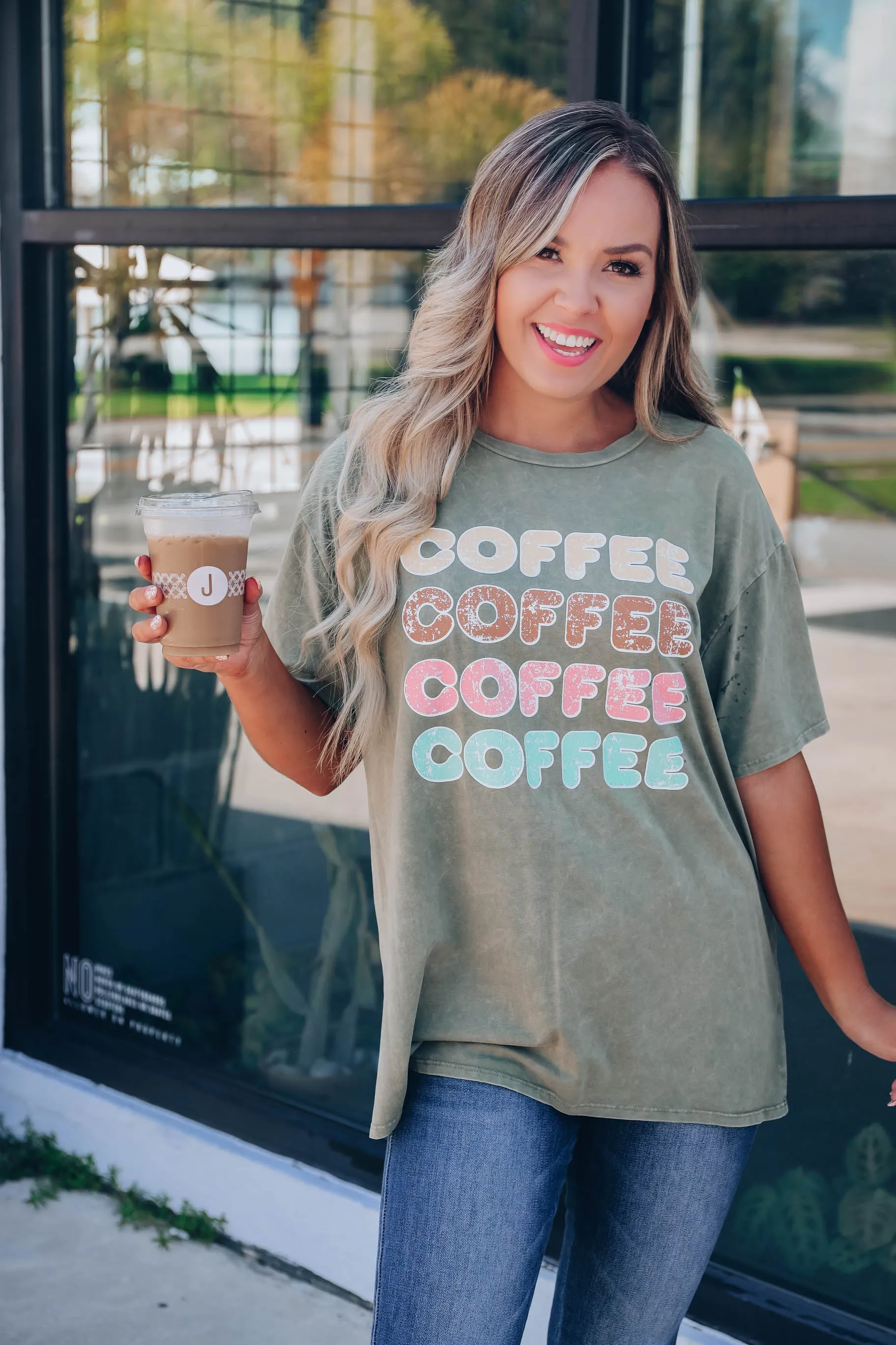 Coffee Coffee Coffee Graphic Tee