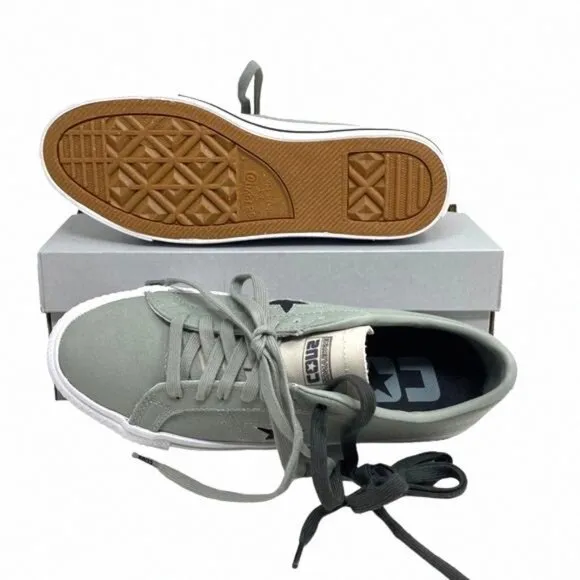 Converse CONS One Star Pro OX Low Top Canvas Gray 172634C Sneakers Size Women's