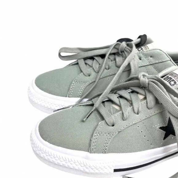 Converse CONS One Star Pro OX Low Top Canvas Gray 172634C Sneakers Size Women's