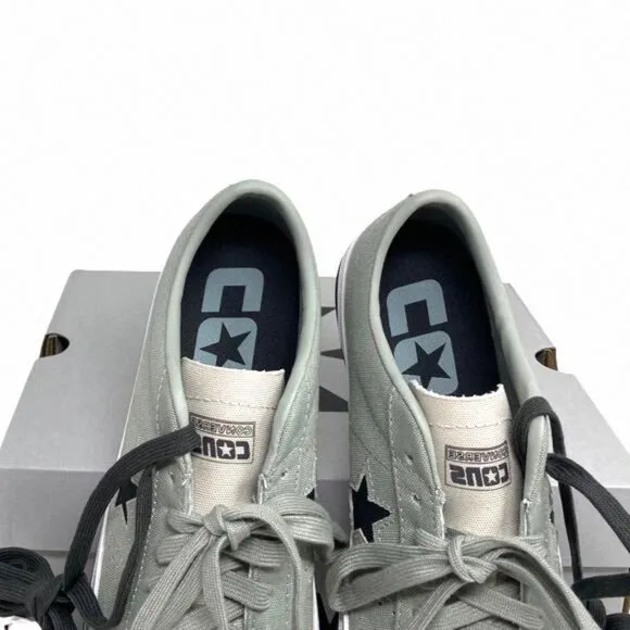 Converse CONS One Star Pro OX Low Top Canvas Gray 172634C Sneakers Size Women's