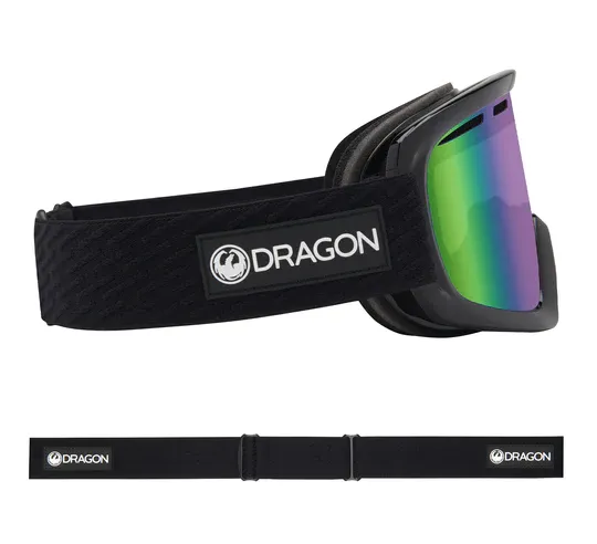 Dragon D1 OTG Snow Goggle With Green Ion Lens - Icon Green