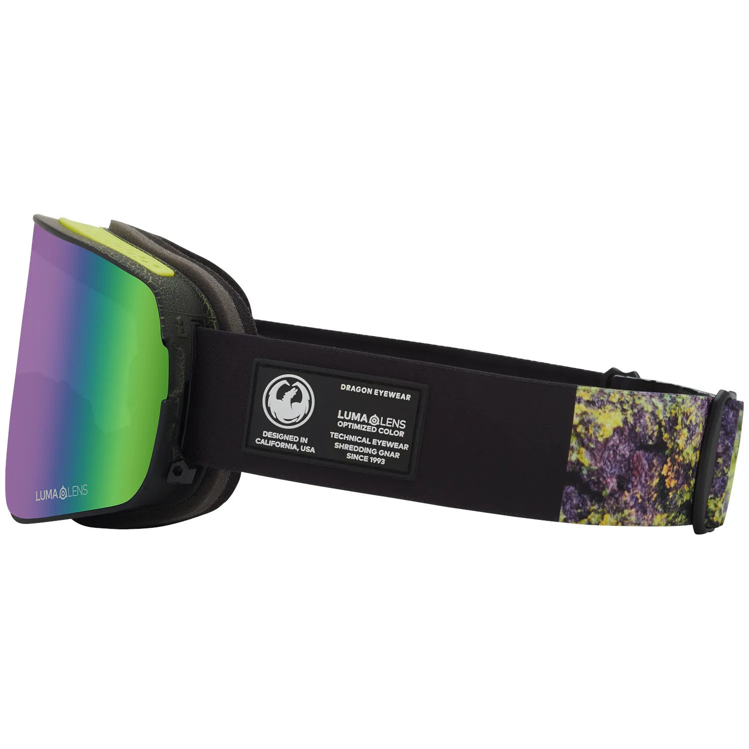 Dragon NFX2 Snow Goggles Lichen / Lumalens Green Ion   Lumalens Amber