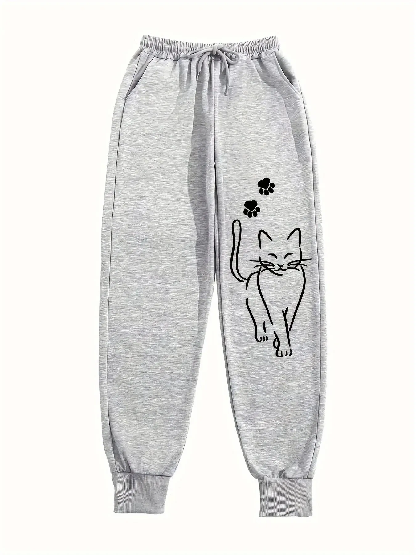 Elegant Cat Sweatpants