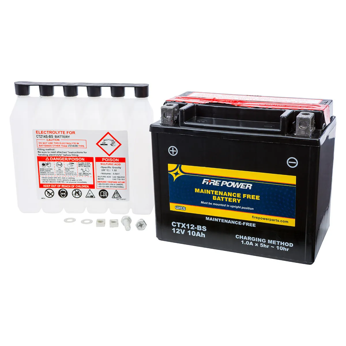 Fire Power Maintenance-Free Sealed Battery
