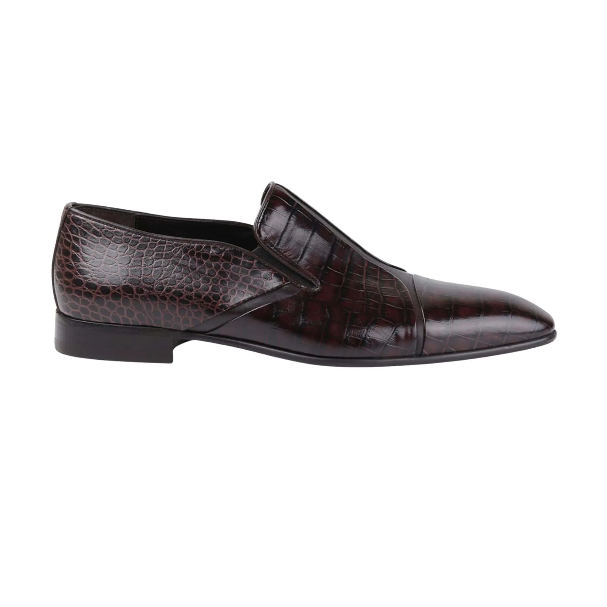 Handmade Custom Calf Leather Mens Loafers