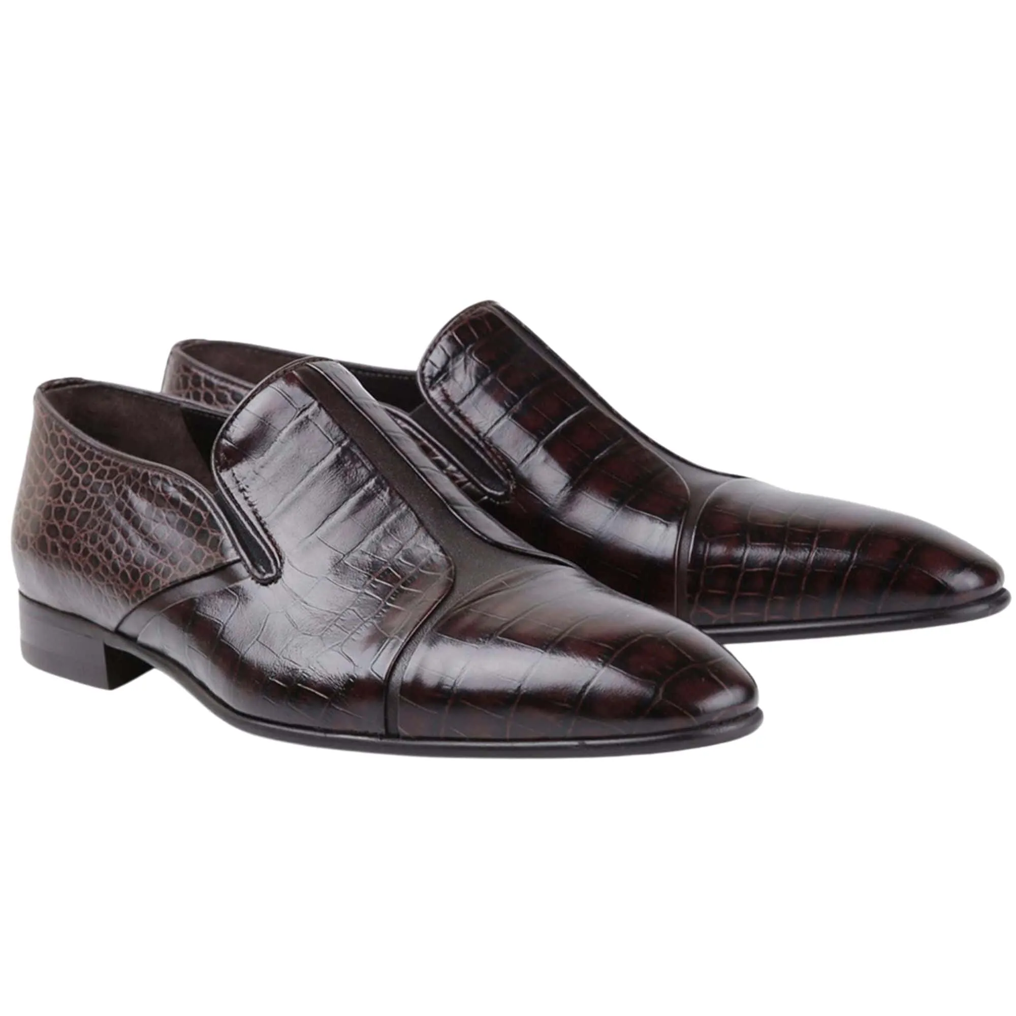 Handmade Custom Calf Leather Mens Loafers