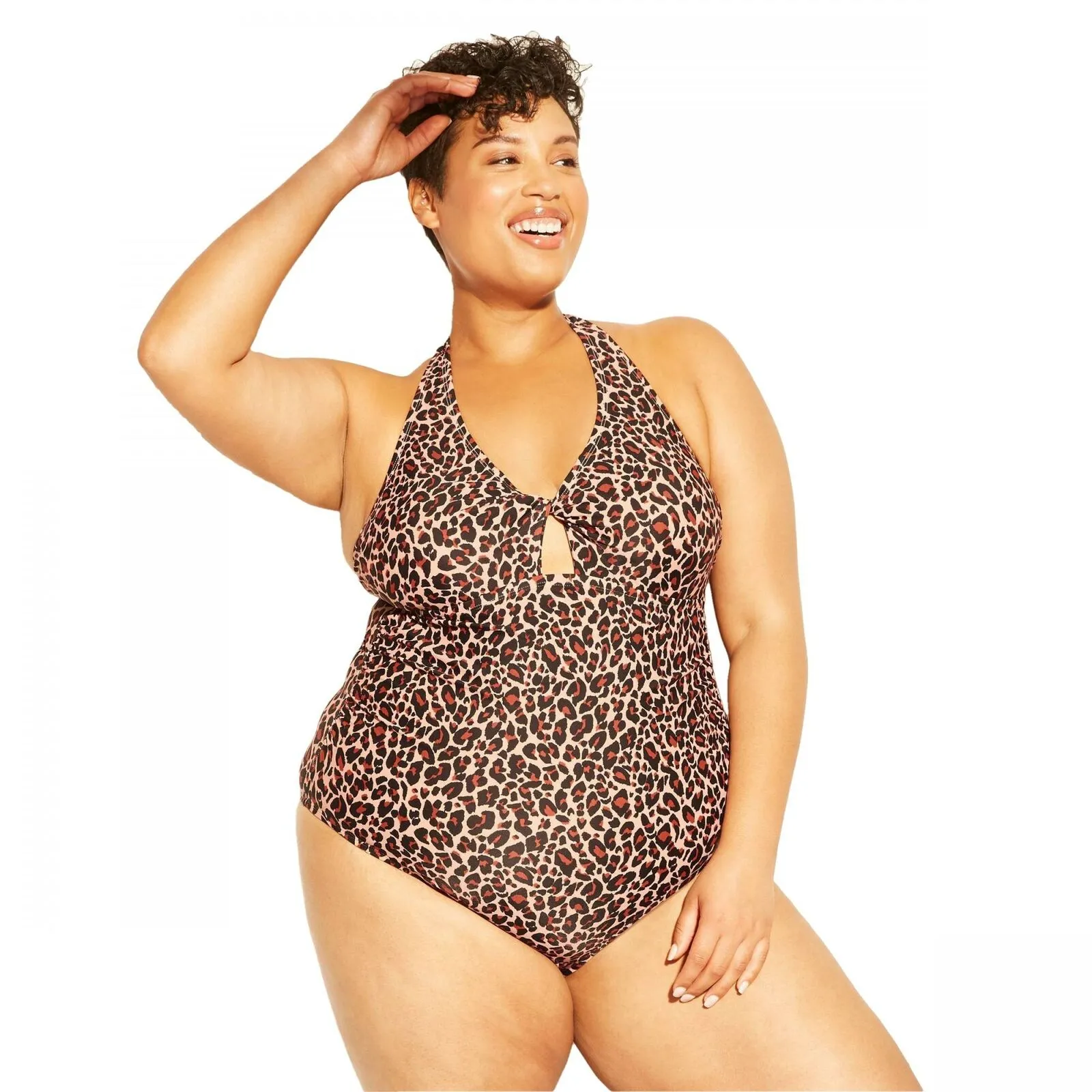 Kona Sol Women's Twist Front One Piece Swimsuit
