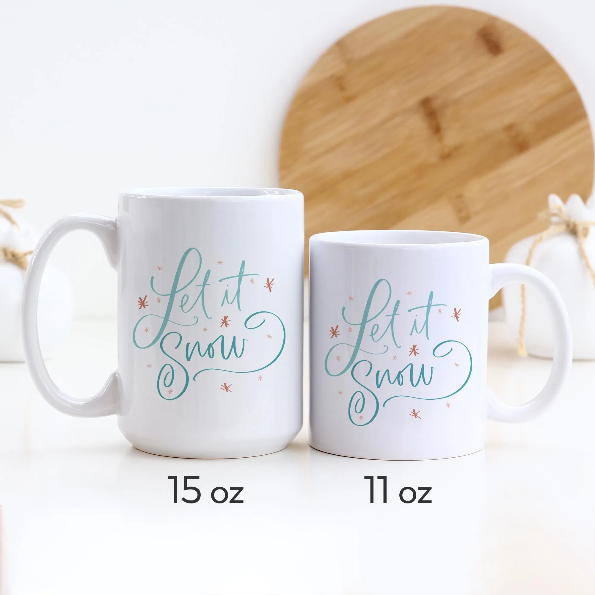 Let it Snow Winter Mug