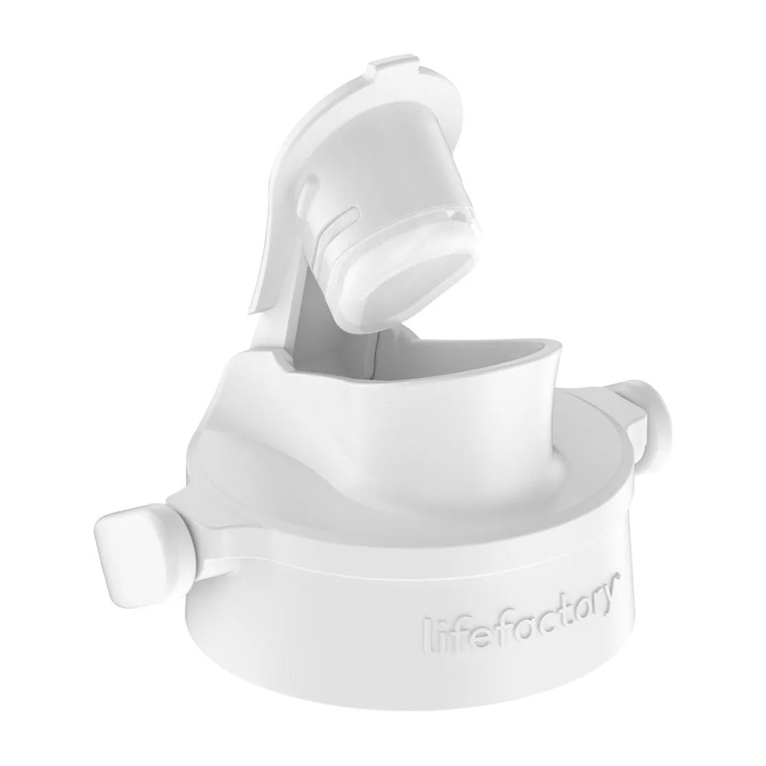 LifeFactory Active Flip Cap White