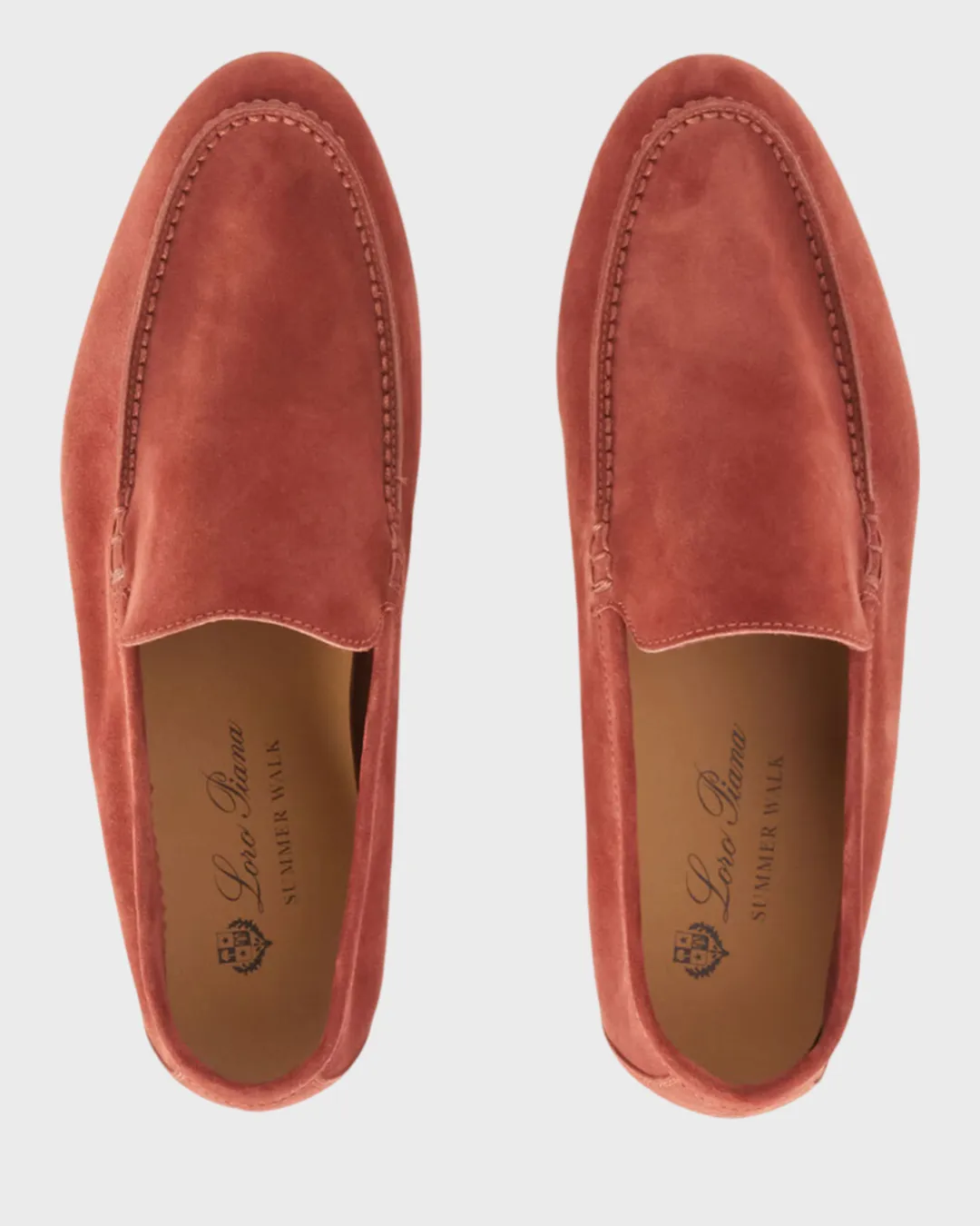 Loro Piana Summer Walk Loafers Cinnamon Bark
