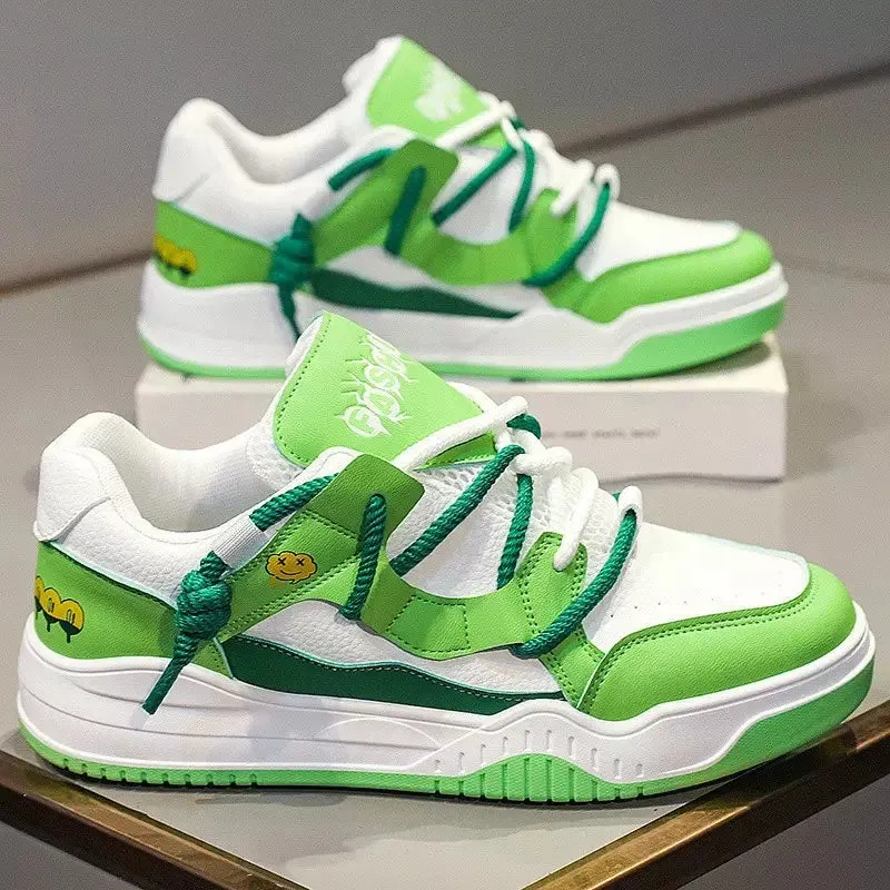 Men's green sneakers