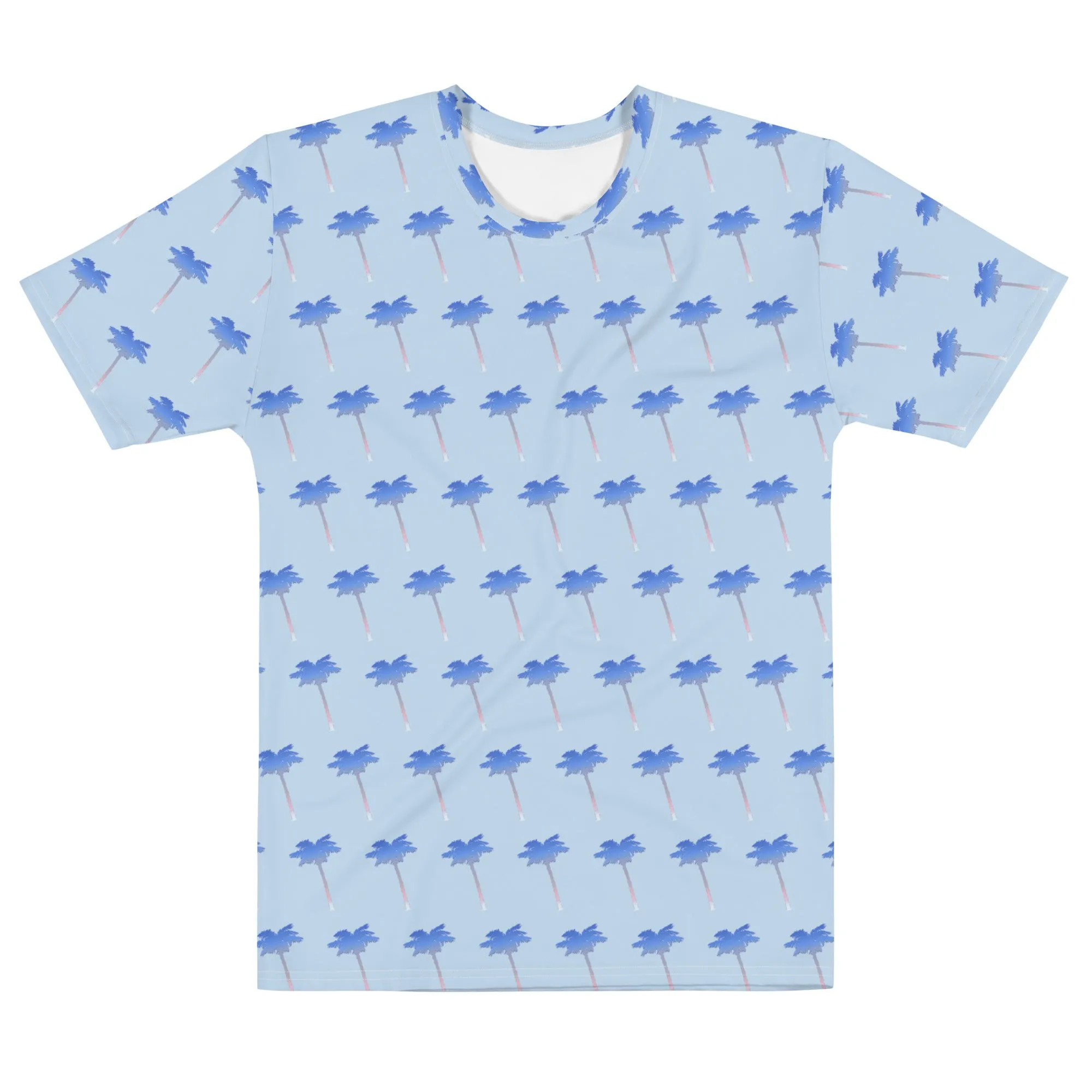 Men's Unisex All Over Patriotic Palm Tree T-Shirt