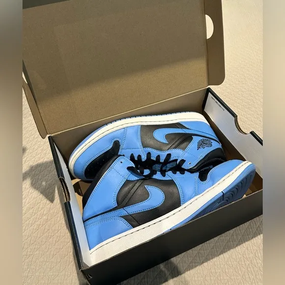 Nike Air Jordan mid top sneakers