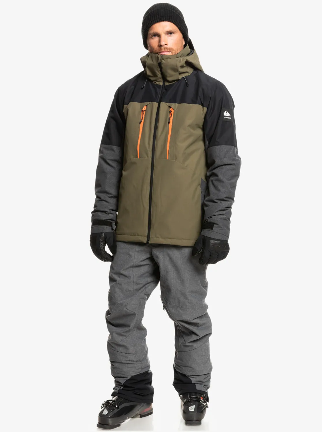 Quiksilver Mens Mission Plus Insulated Snow Jacket