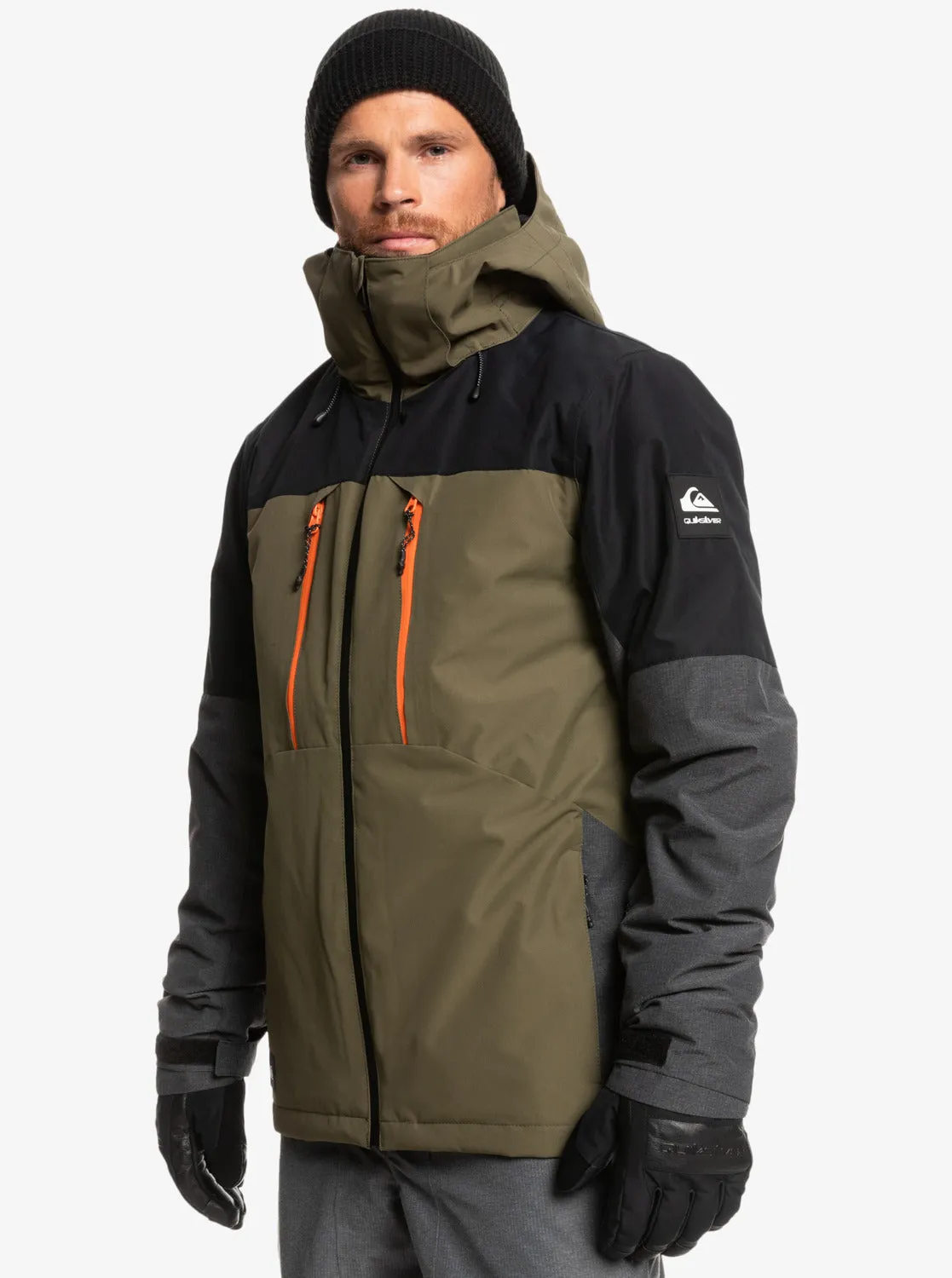 Quiksilver Mens Mission Plus Insulated Snow Jacket