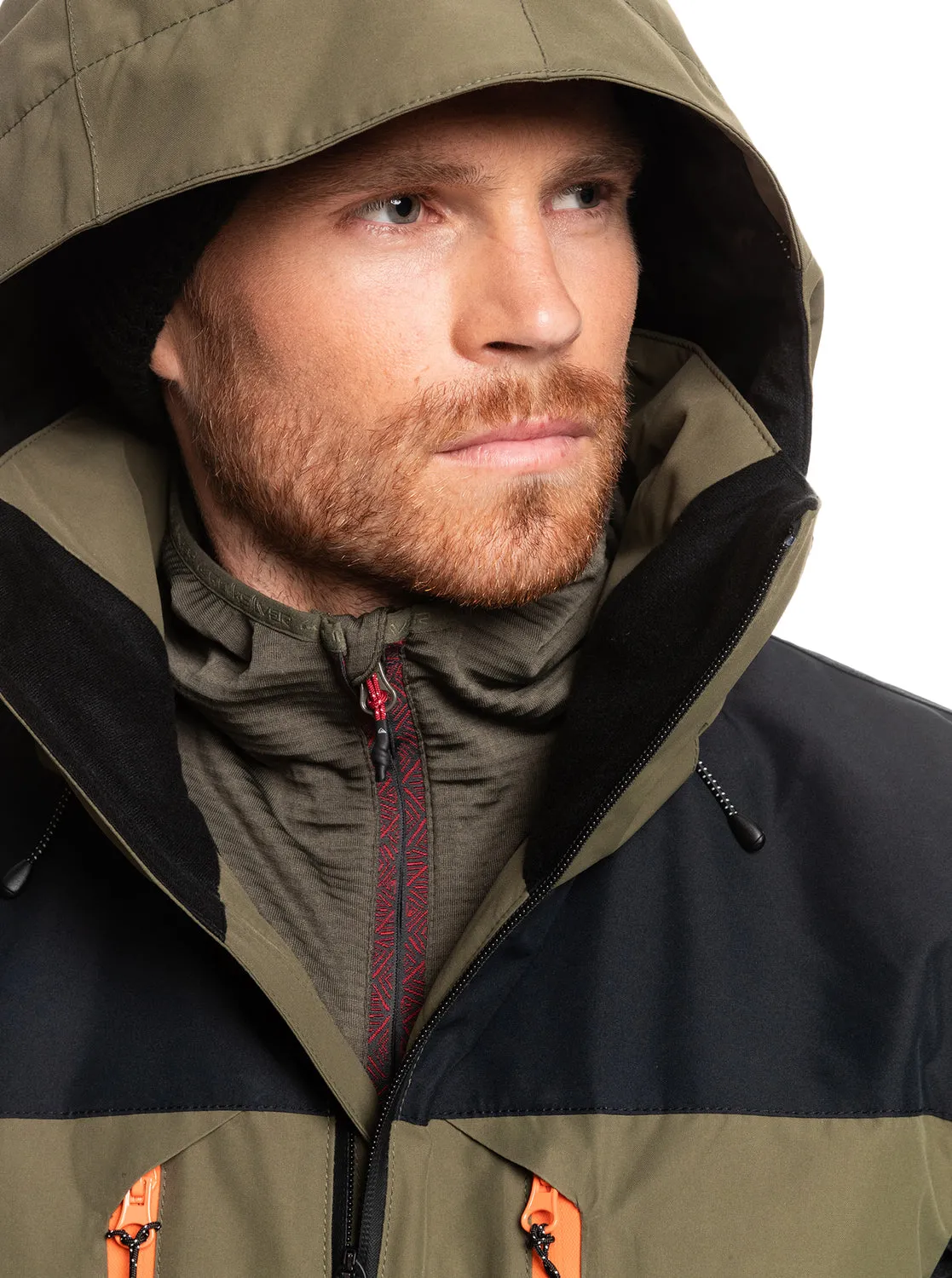 Quiksilver Mens Mission Plus Insulated Snow Jacket