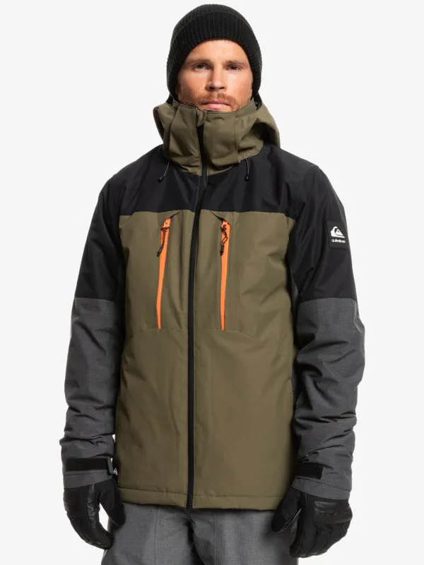 Quiksilver Mens Mission Plus Insulated Snow Jacket