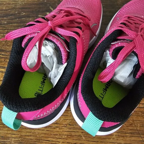 Saucony Kinvara 14 LTT Rose Girls Size 13M Pink Green
