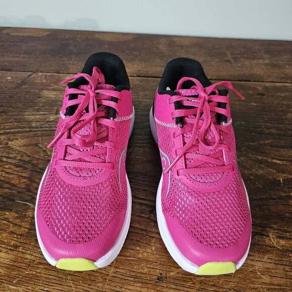 Saucony Kinvara 14 LTT Rose Girls Size 13M Pink Green