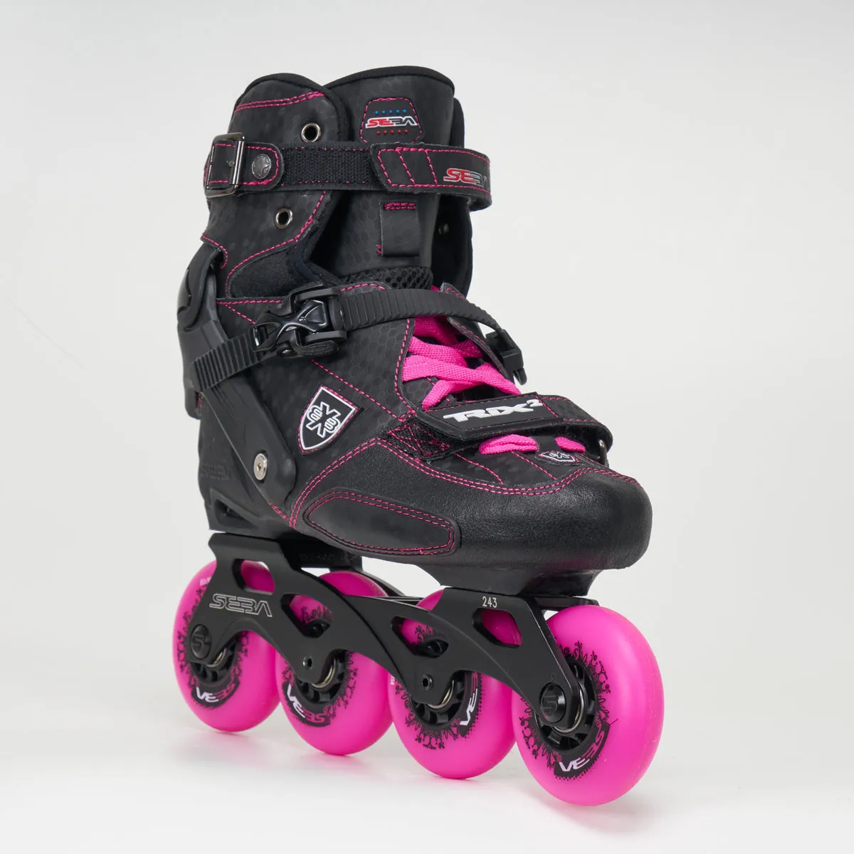 Seba Trix 2 Woman's Inline Skates - Pink/Black