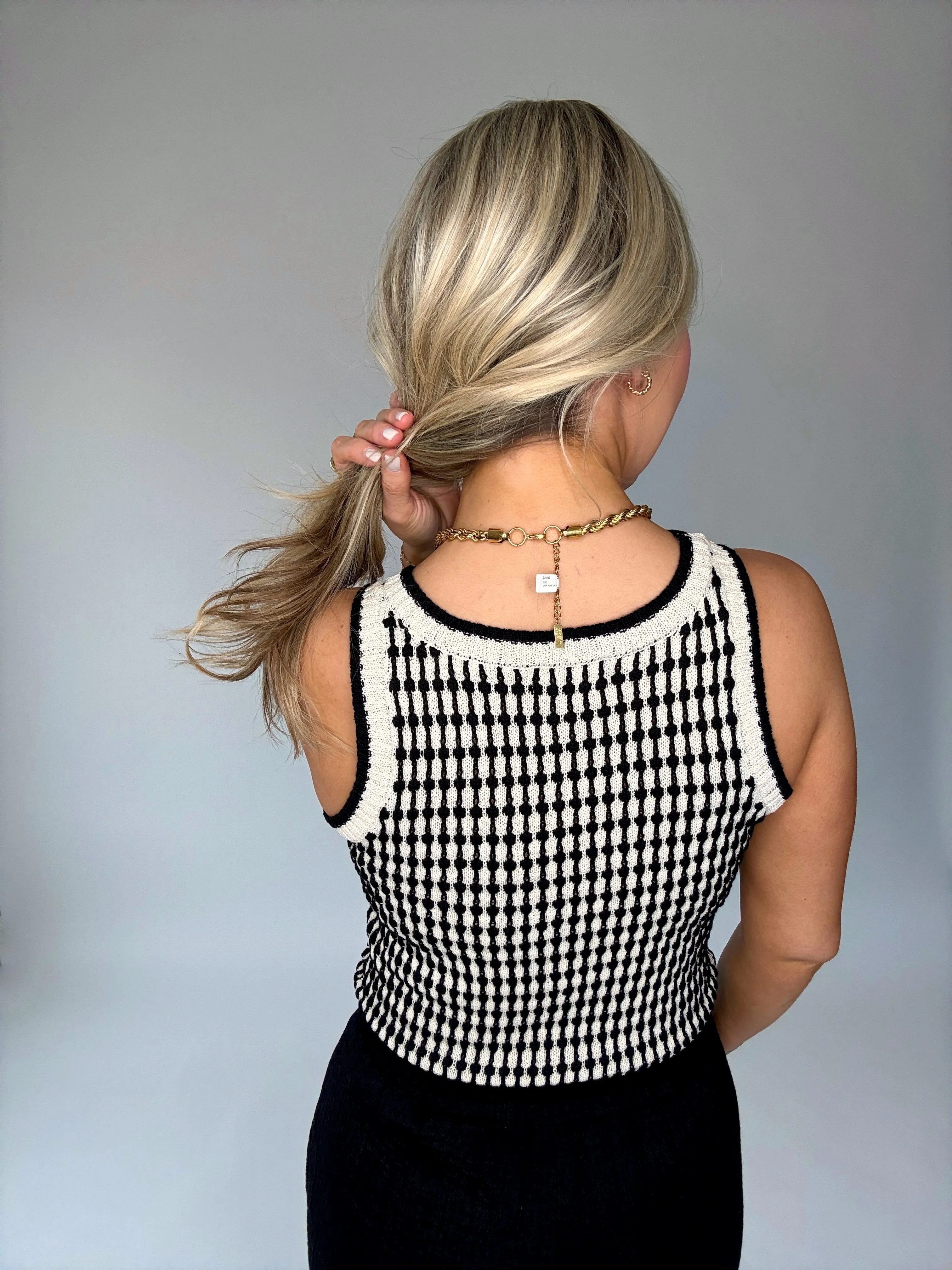 Shoreline Chic Knit Tank