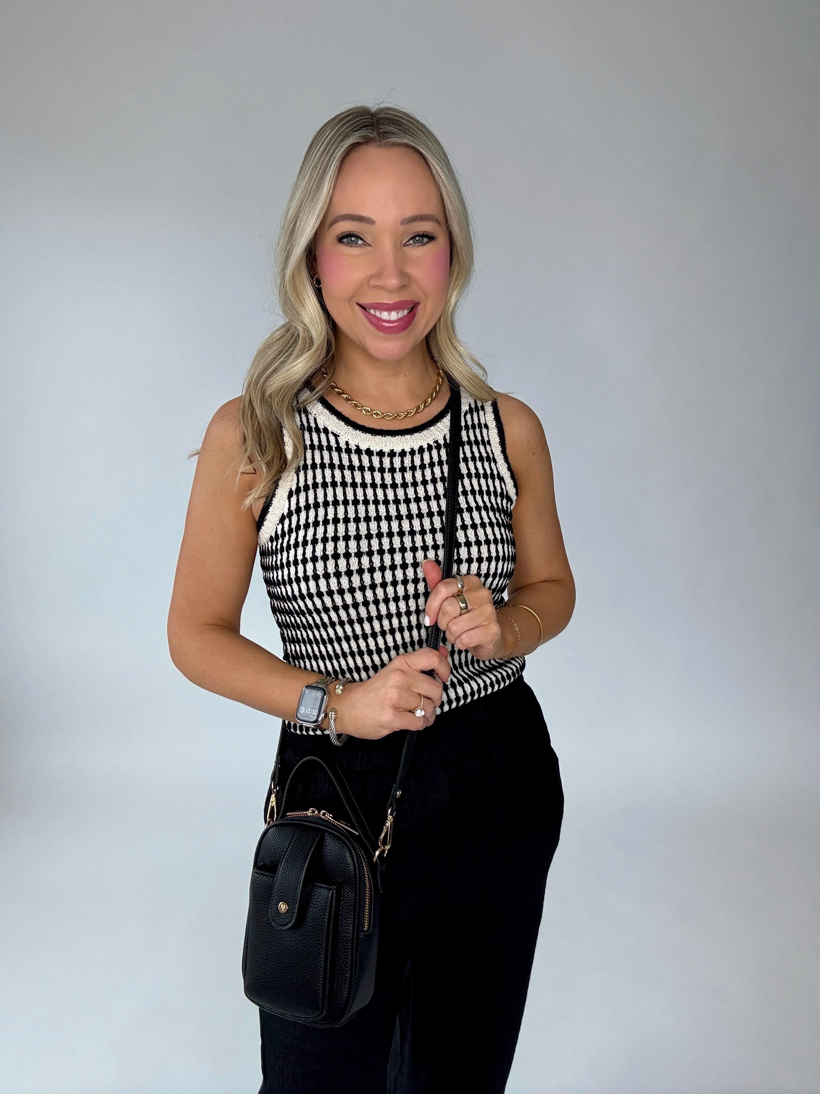 Shoreline Chic Knit Tank