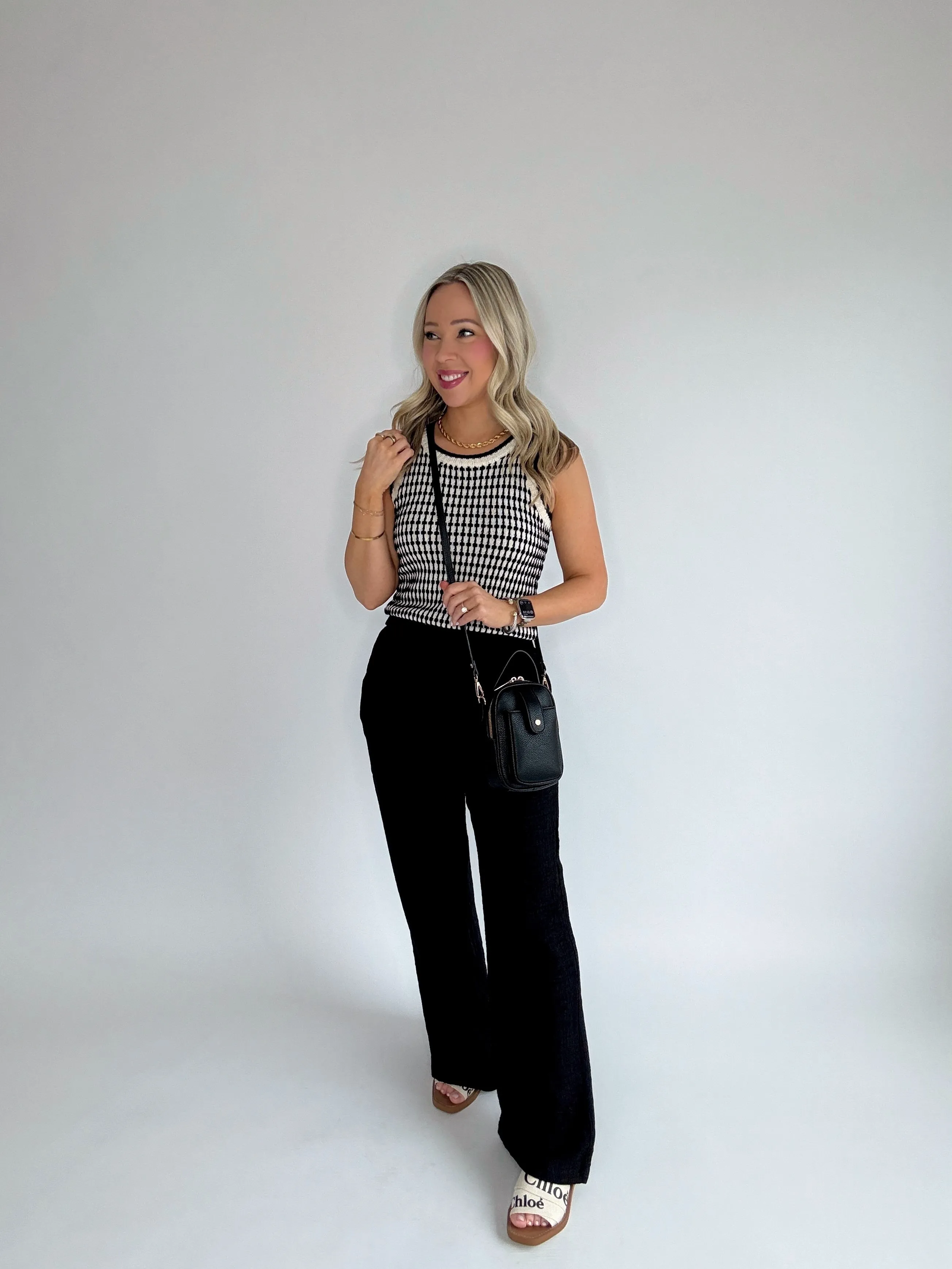 Shoreline Chic Knit Tank