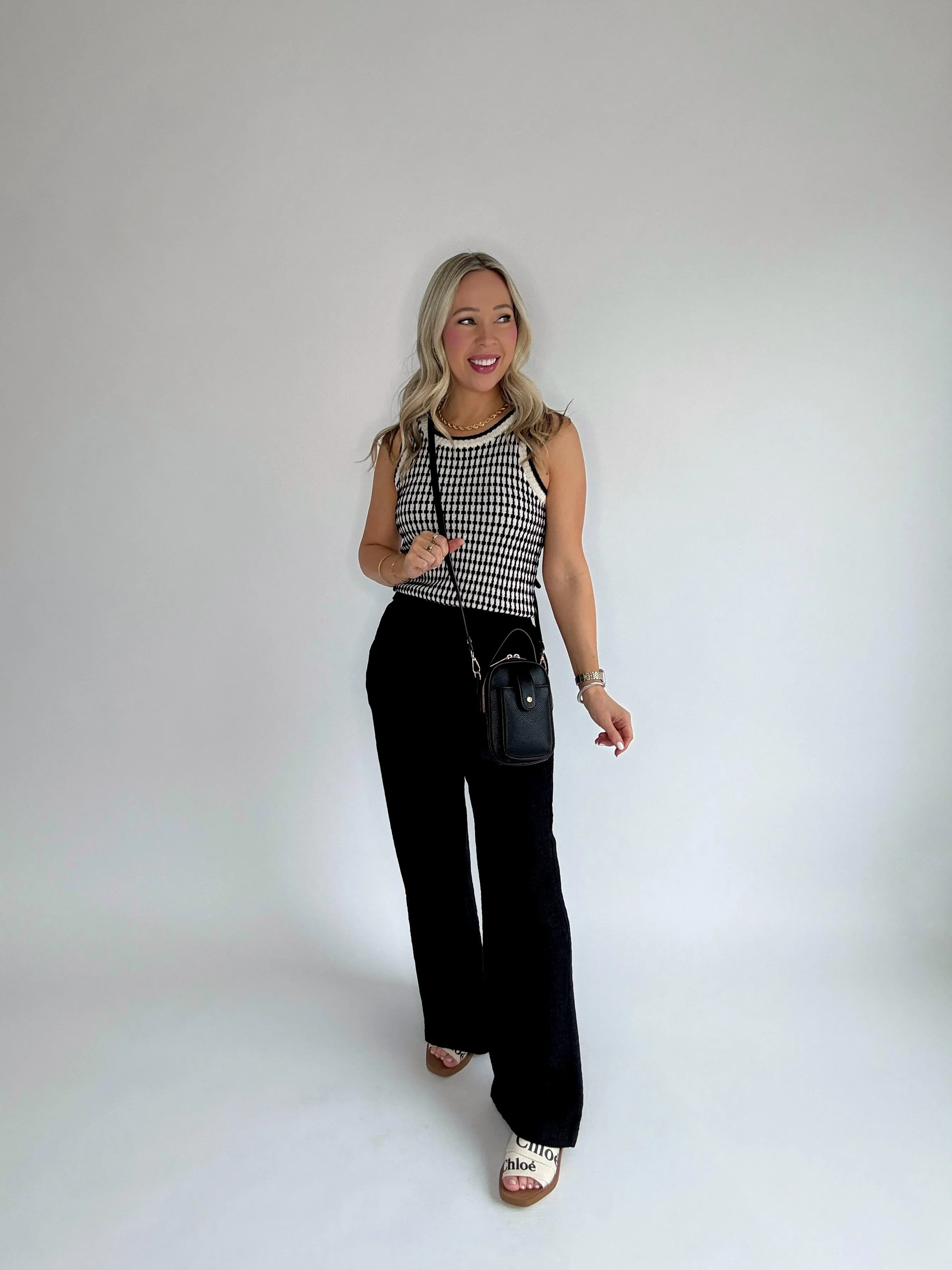 Shoreline Chic Knit Tank