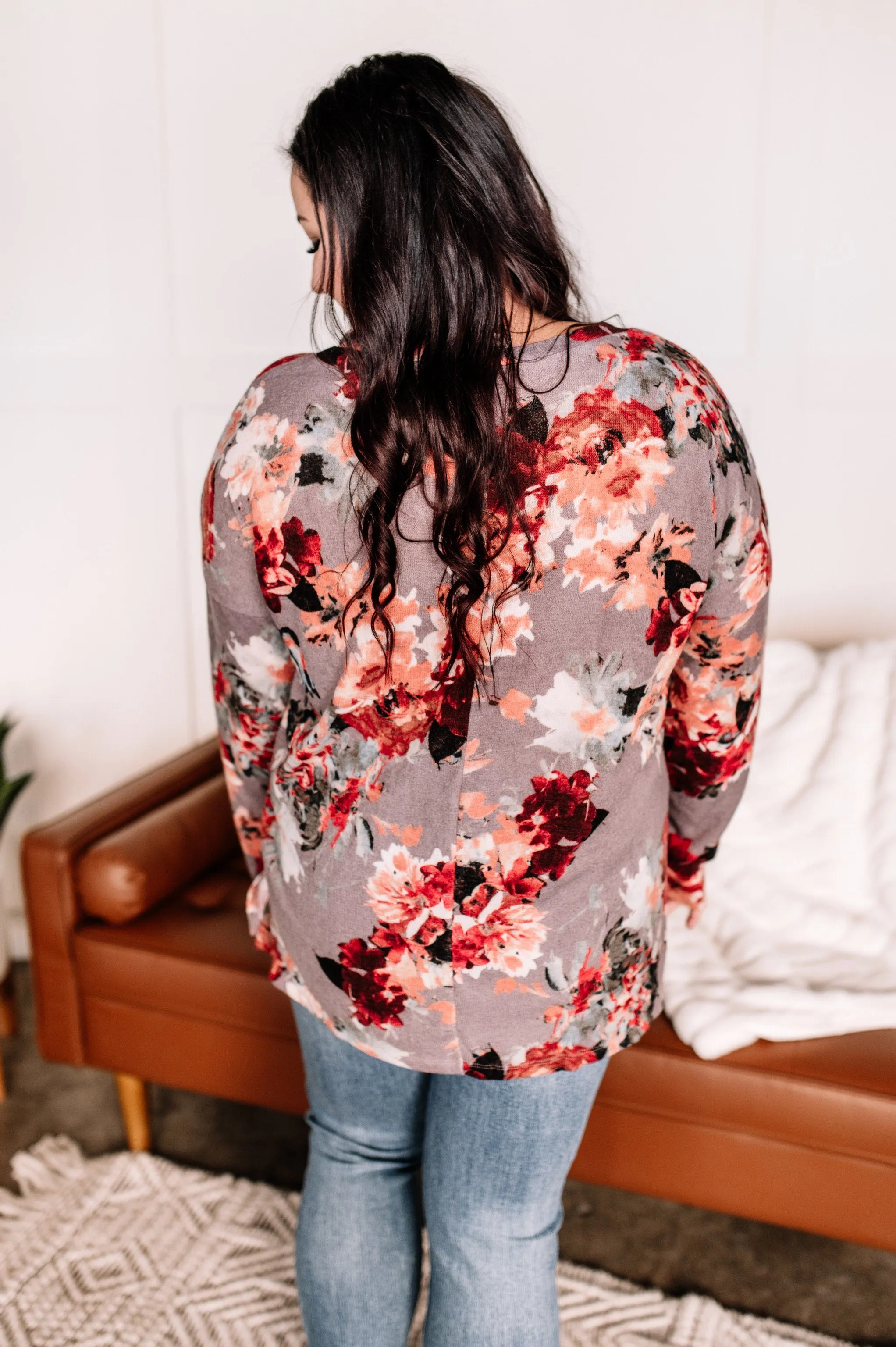 Should've Seen It In Color Floral Top