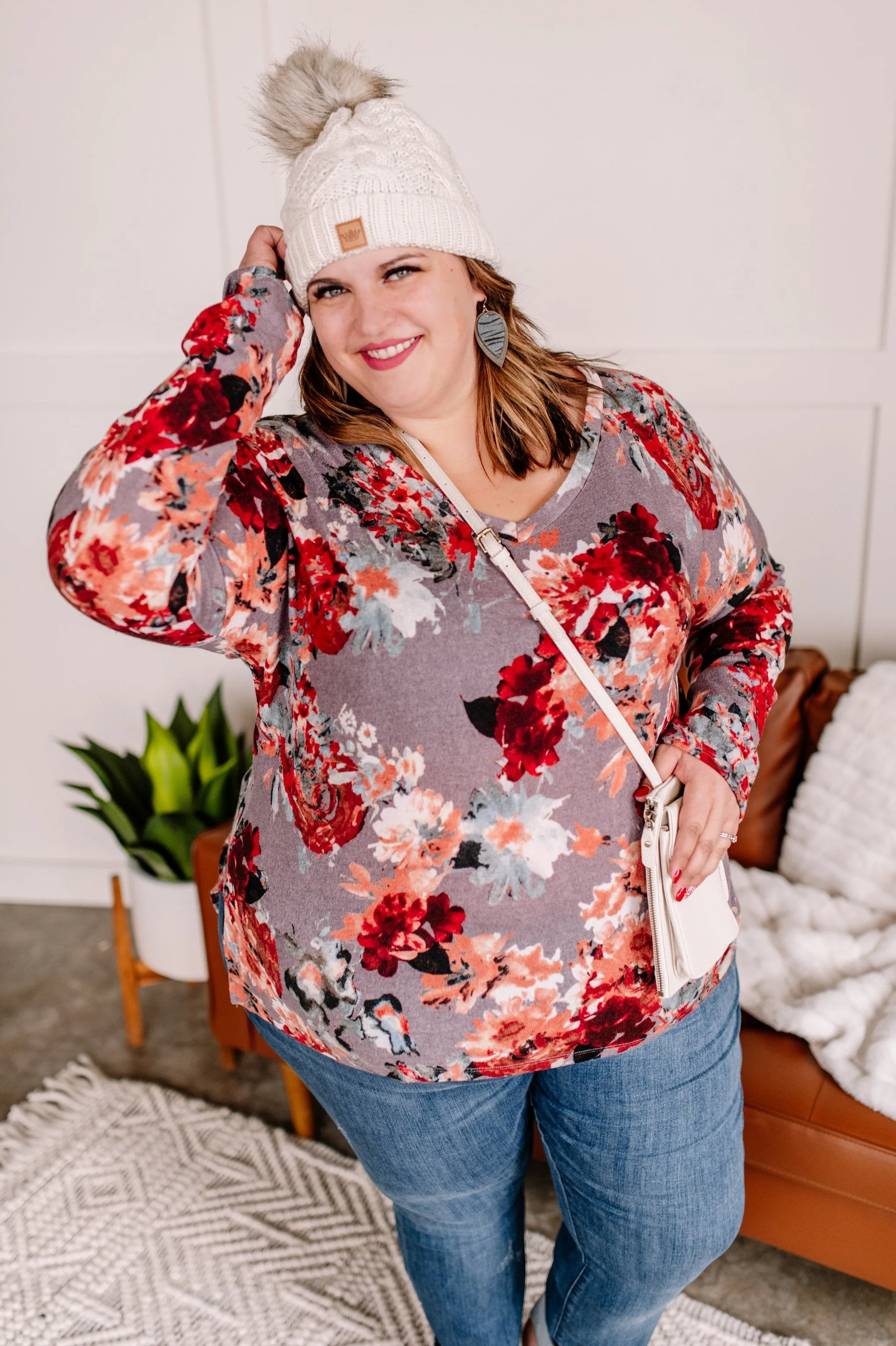 Should've Seen It In Color Floral Top