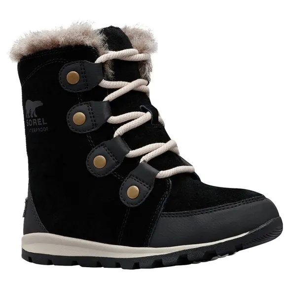 Sorel Youth Suede Waterproof Winter Snow Boots, Size 8