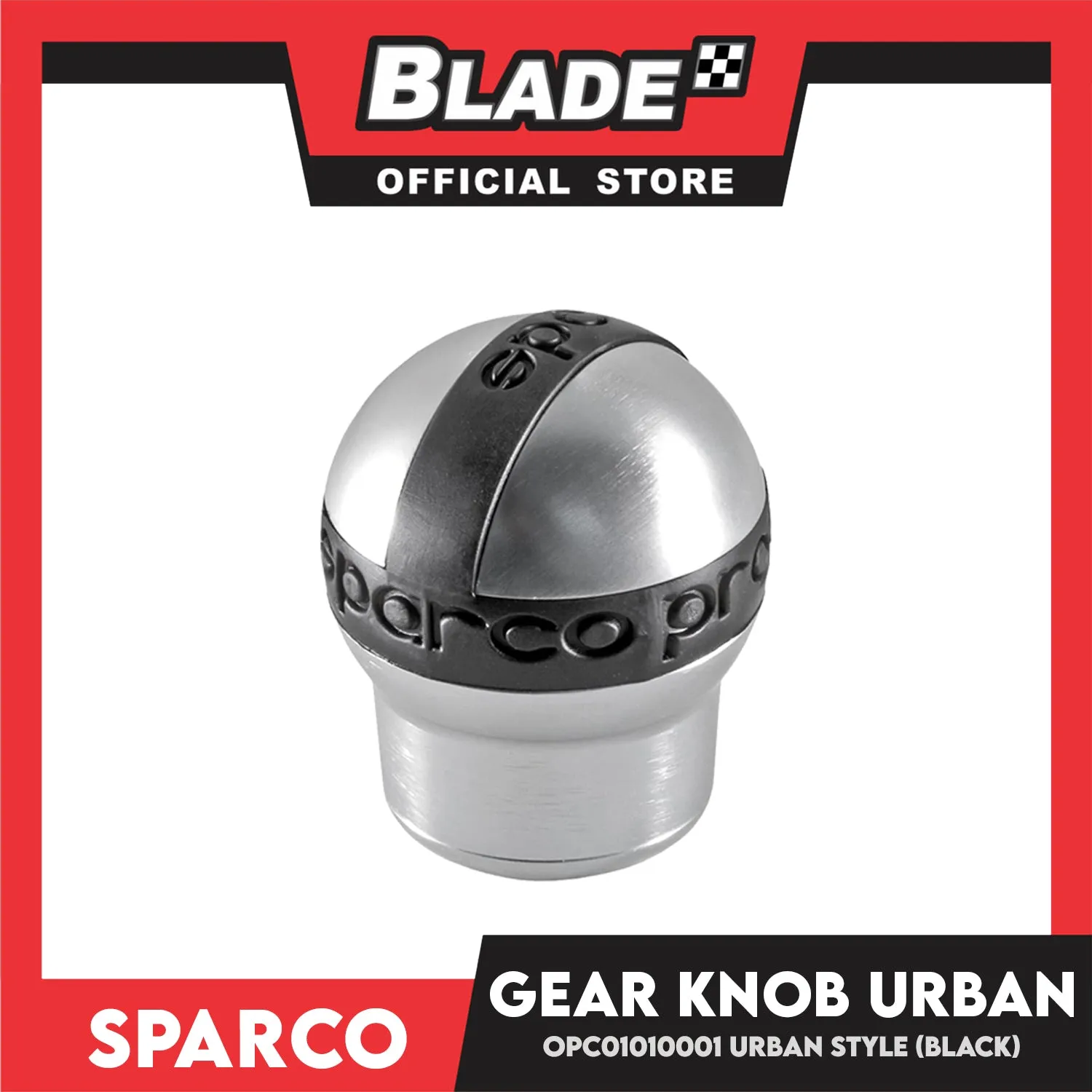 Sparco Gear Knob OPC01010001 Black
