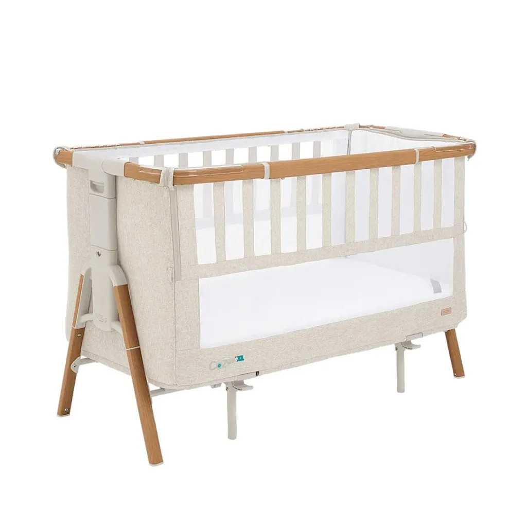 TUTTI BAMBINI CoZee XL - Complete Birth to 4  Years Package - Scandinavian Walnut/Ecru
